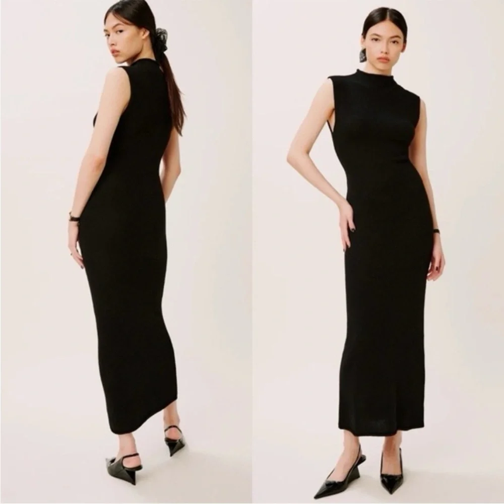 Reformation Corbetta Cashmere Sweater Dresss